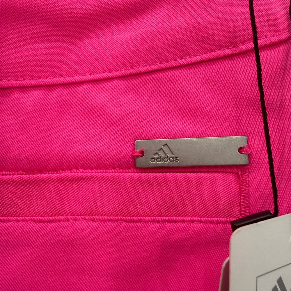 Adidas Hot Pink Athletic Mini Skirt High-Waisted Golf-Tennis Skort Style Sise 2 - Picture 6 of 15